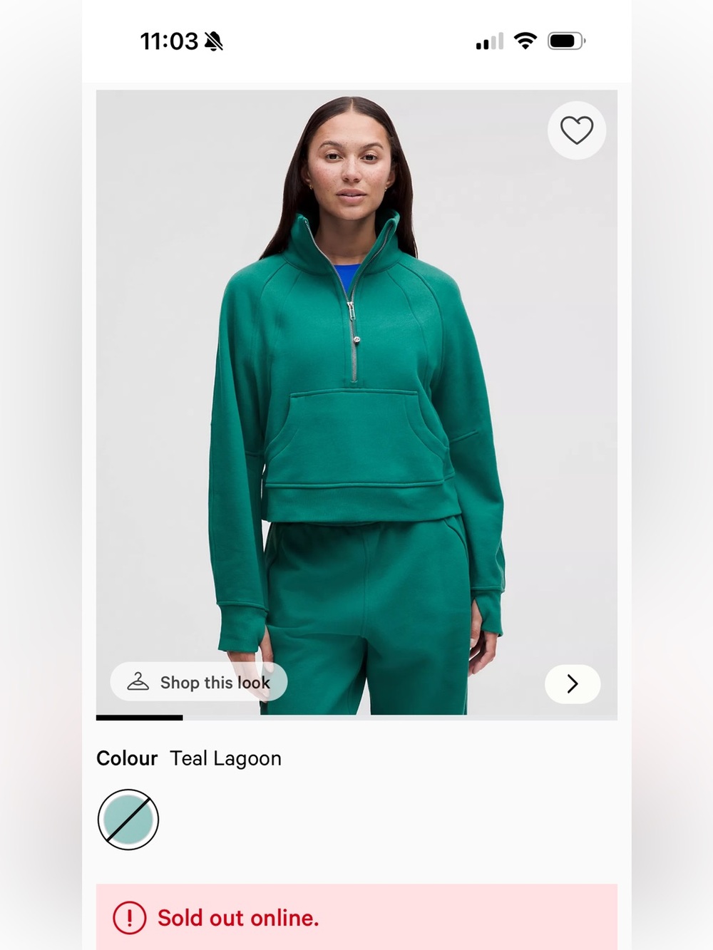Like new Scuba Oversized Funnel-Neck Half Zip